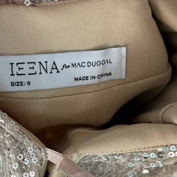 NWT Ieena Mac Duggal dress size 6 - Picture 6 of 6